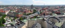 München, Rundblick vom Alten Peter nach Süden